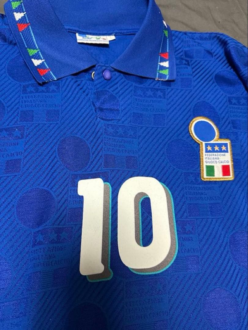 1994年イタリア代表 ユニフォーム ロベルト•バッジョ Lサイズ