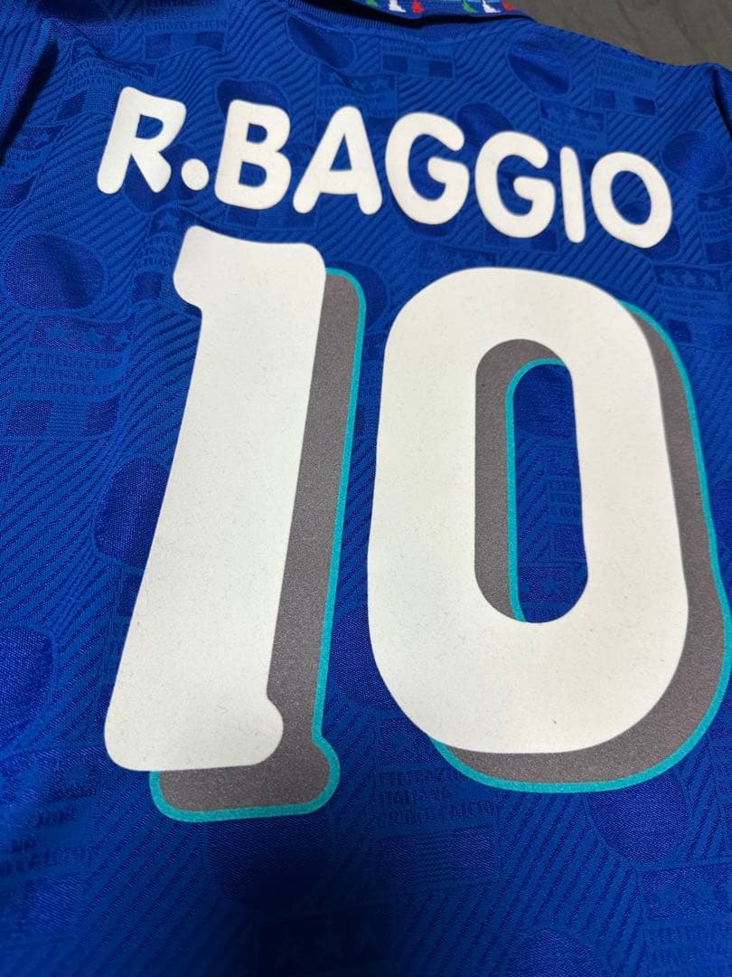 1994年イタリア代表 ユニフォーム ロベルト•バッジョ Lサイズ