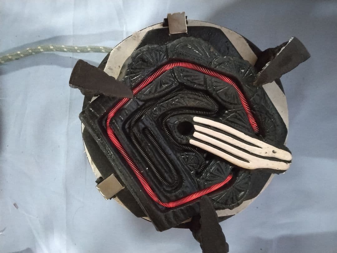 炭型電熱器 100V-600W～300W 置炉．炉用　野々田商店　茶道具