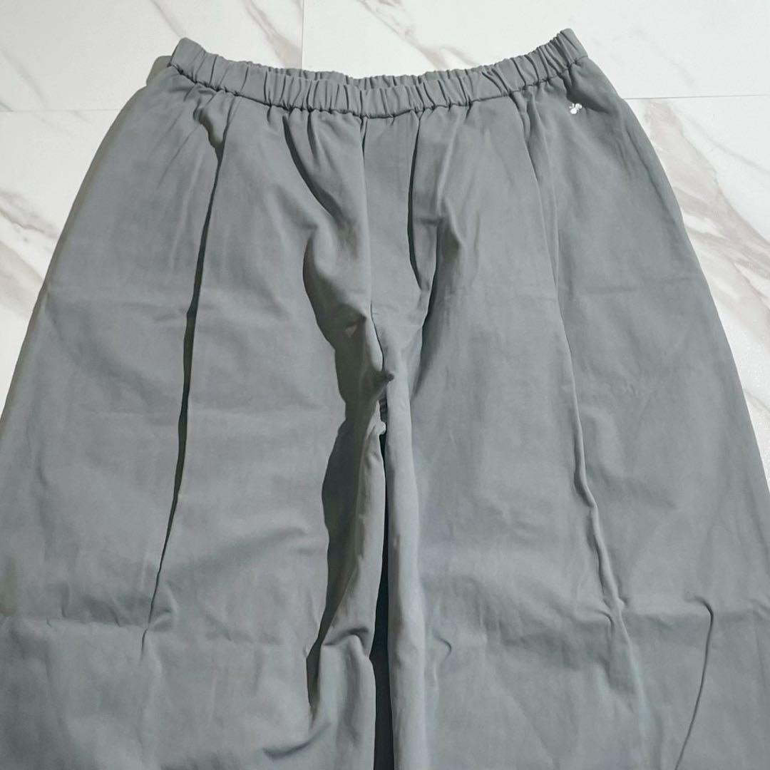 極美品 近年モデル✨ミナペルホネン harbor 刺繍 蝶々 イージーパンツ