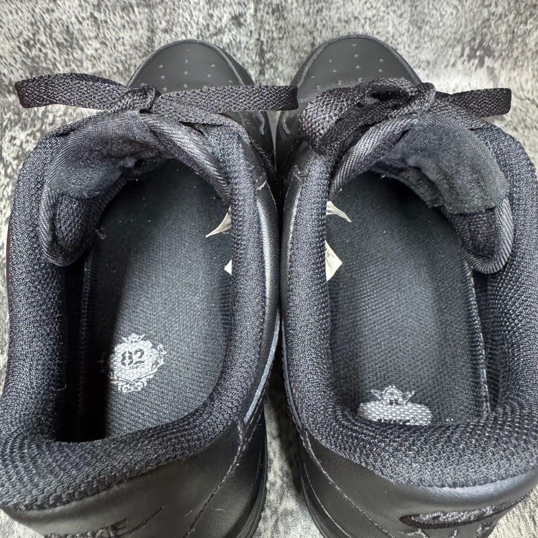【極美品】NIKE エアフォース1 LOW 07 トリプルブラック 24cm