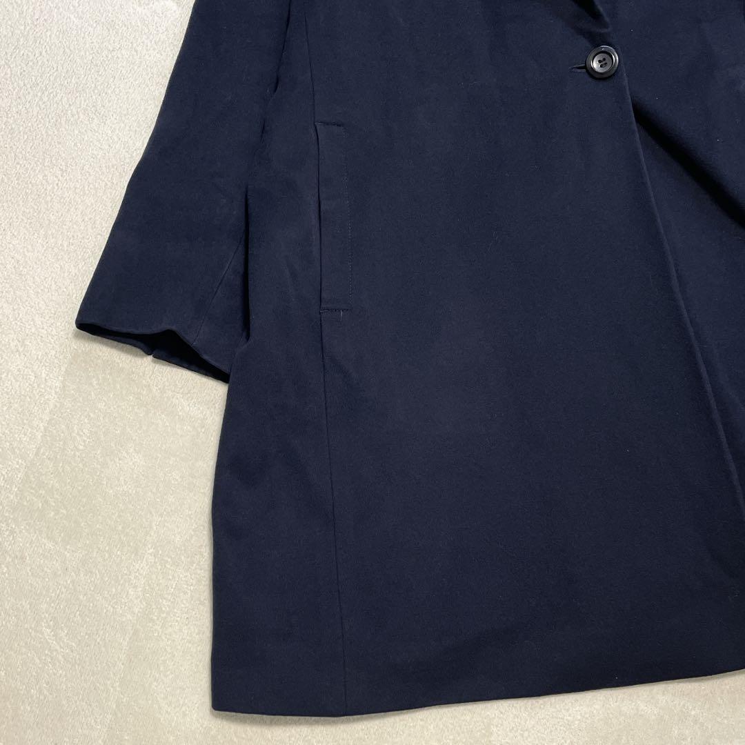 23区 ロロピアーナ ショールカラーウールコート 48 大きいサイズ 女優襟