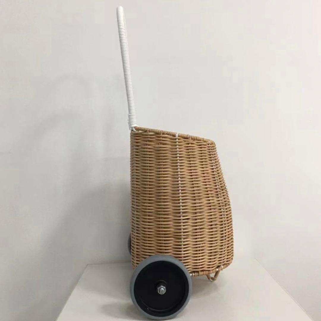 インテリア　ナチュラル　韓国インテリア　バスケット　収納　ラギーバスケット