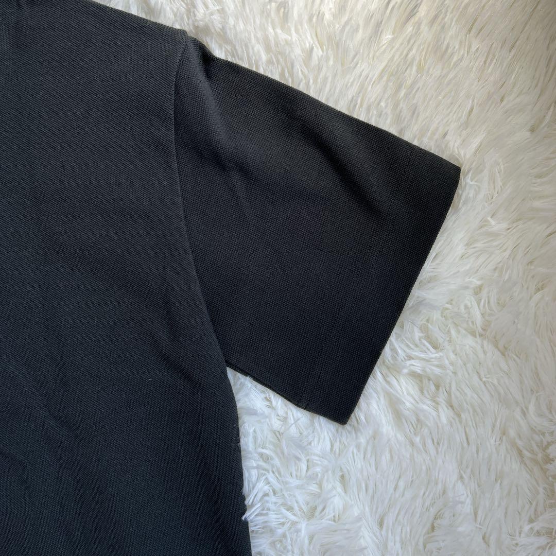 マーガレットハウエル オーガニックコットン ポロシャツ 24ss ブラック II