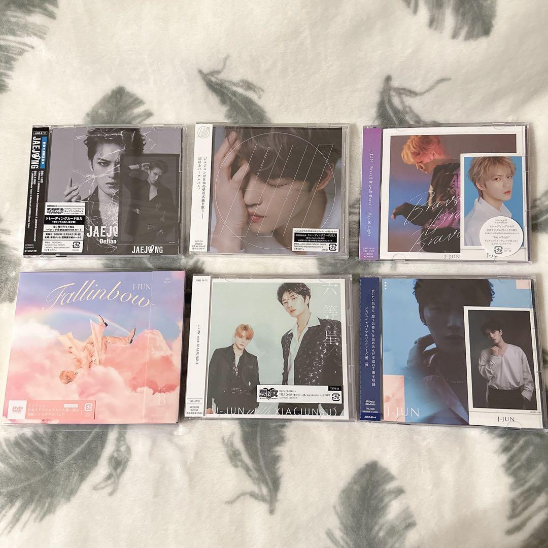 ジェジュンCD(DVD付) 【6枚まとめ売り】