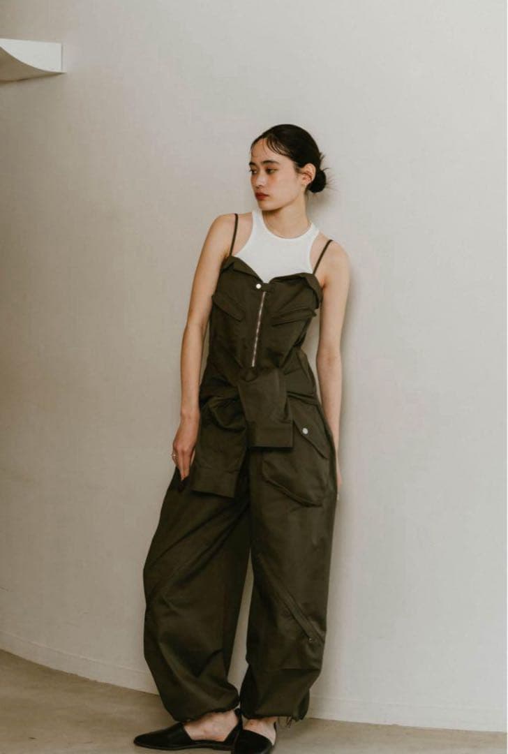 サロペット・オーバーオール・オールインワン knuth marf 2way front cross all in one