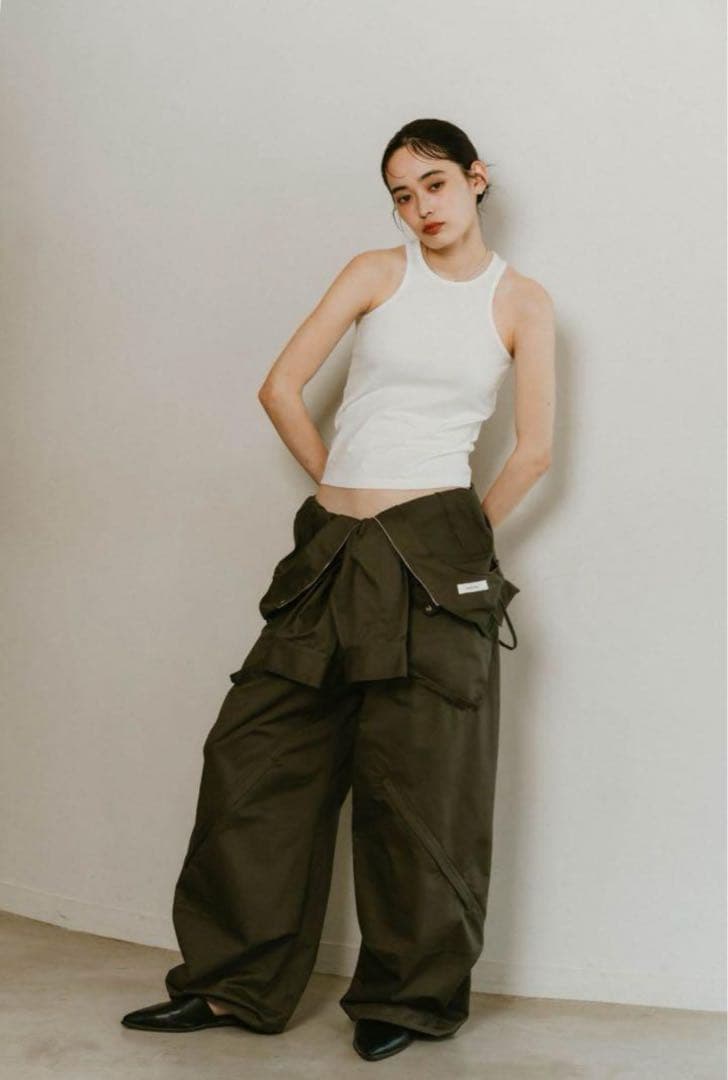 サロペット・オーバーオール・オールインワン knuth marf 2way front cross all in one