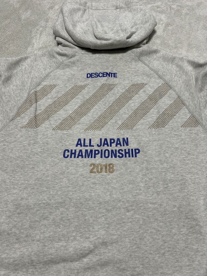 【希少品】国体 DESCENTE デサント パーカー 2018国体パーカー
