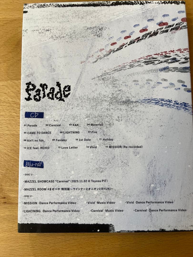 MAZZEL『Parade』 MUZEUM盤 Blu-ray おまけ付