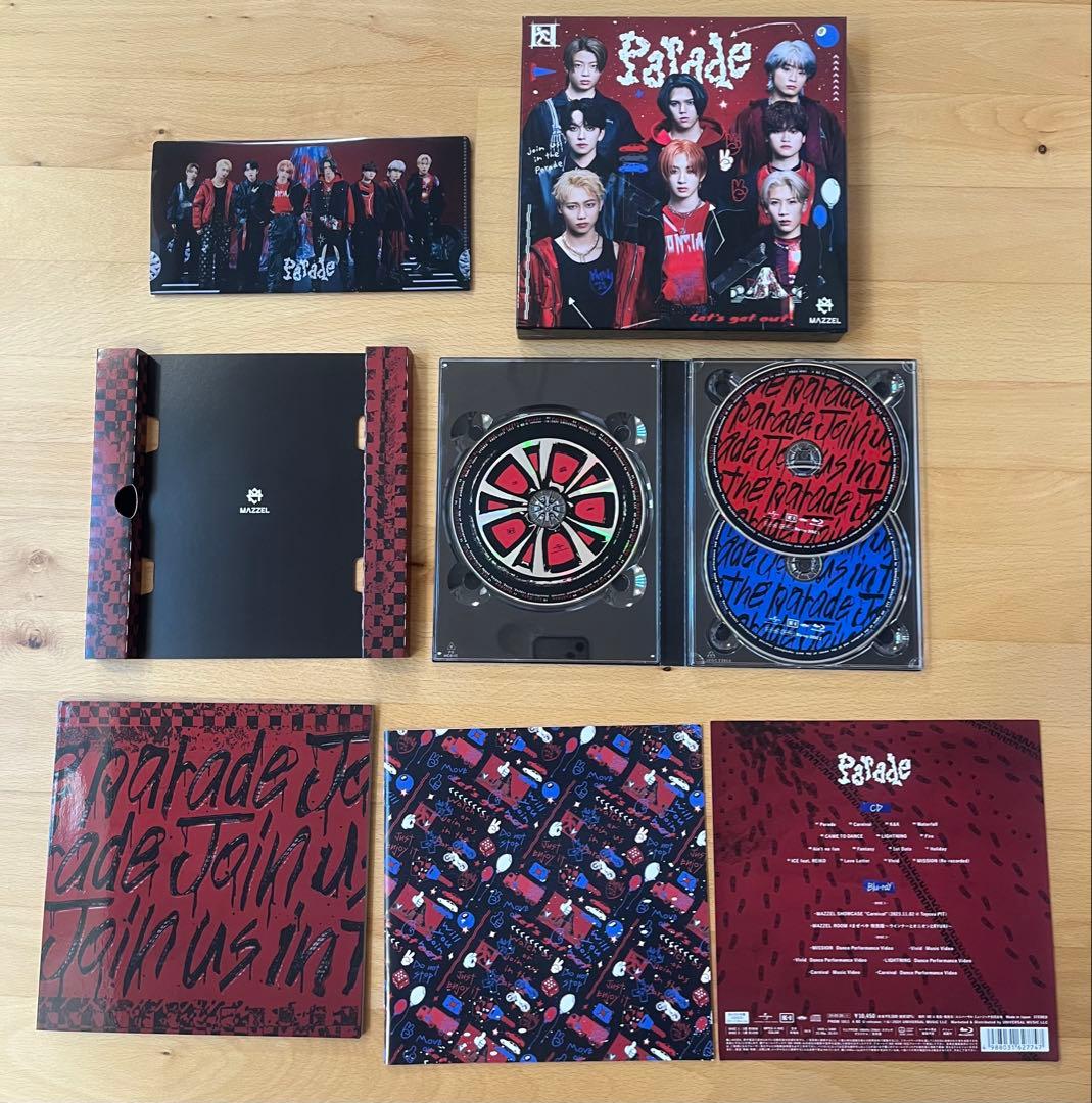 MAZZEL『Parade』 MUZEUM盤 Blu-ray おまけ付