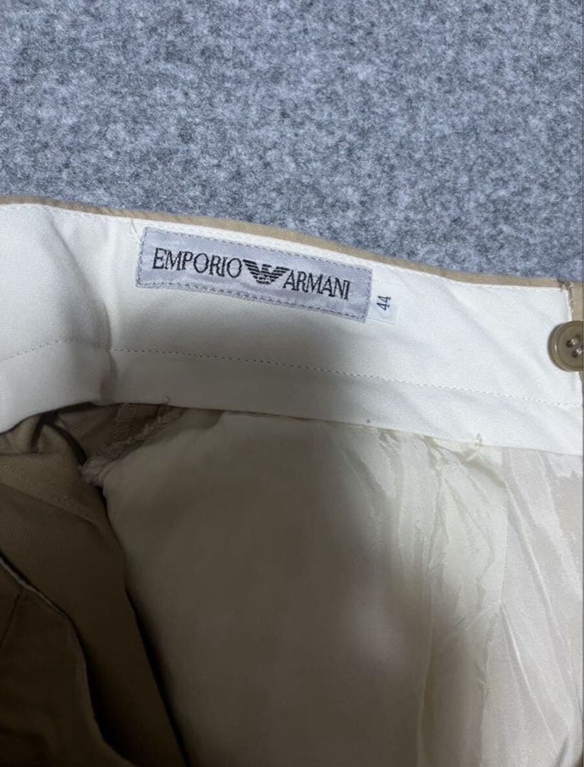パンツ 90s emporio armani rayon straight pants