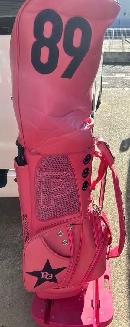 PEARLY GATES ピンク キャディバッグ PG1989