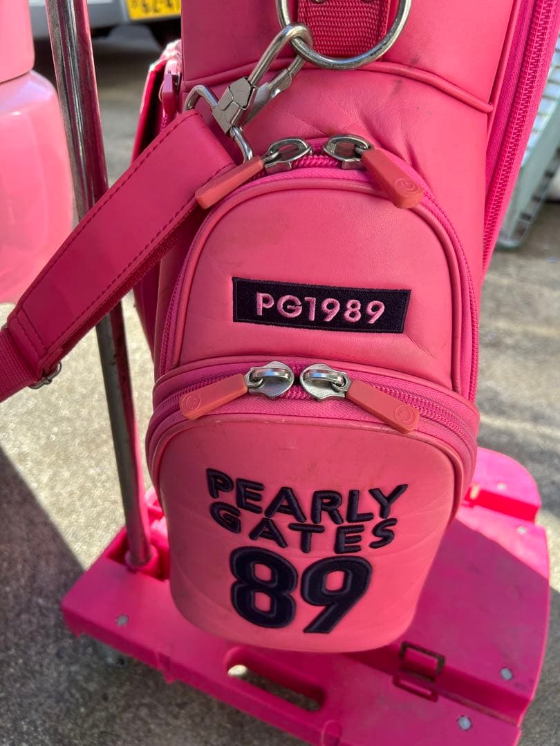 PEARLY GATES ピンク キャディバッグ PG1989