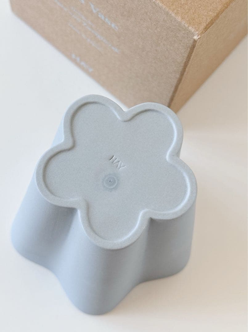 新品 HAY Iris Vase S Grey フラワーベース 花瓶 収納