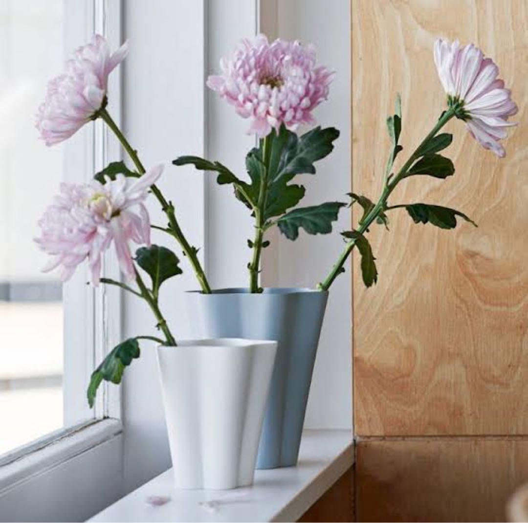 新品 HAY Iris Vase S Grey フラワーベース 花瓶 収納
