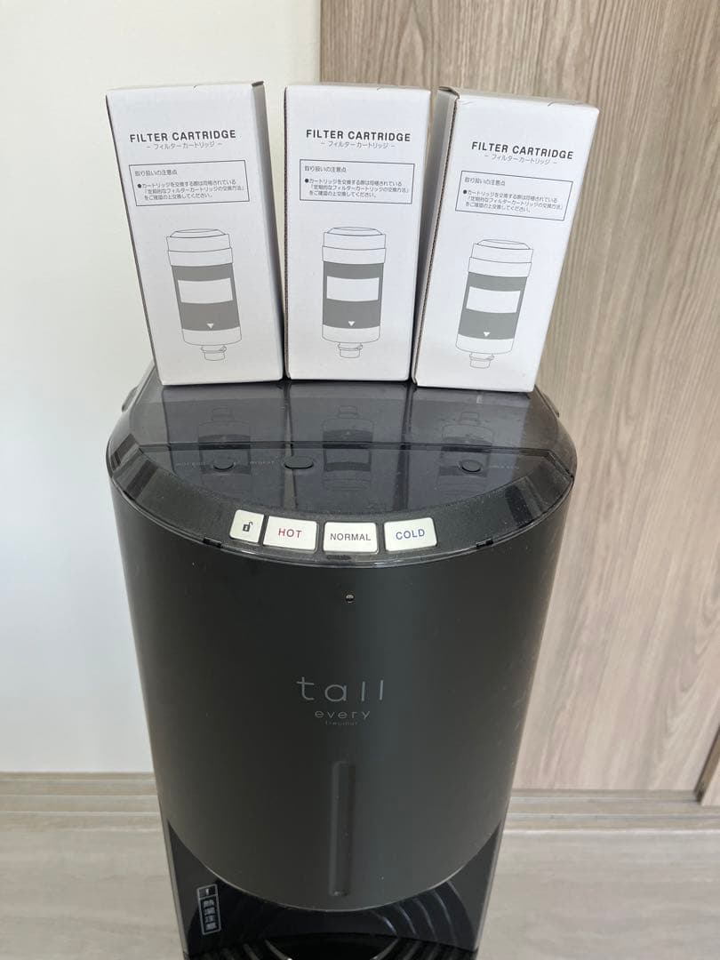 エブリフレシャス　カートリッジ３本付　ウォーターサーバー浄水器
