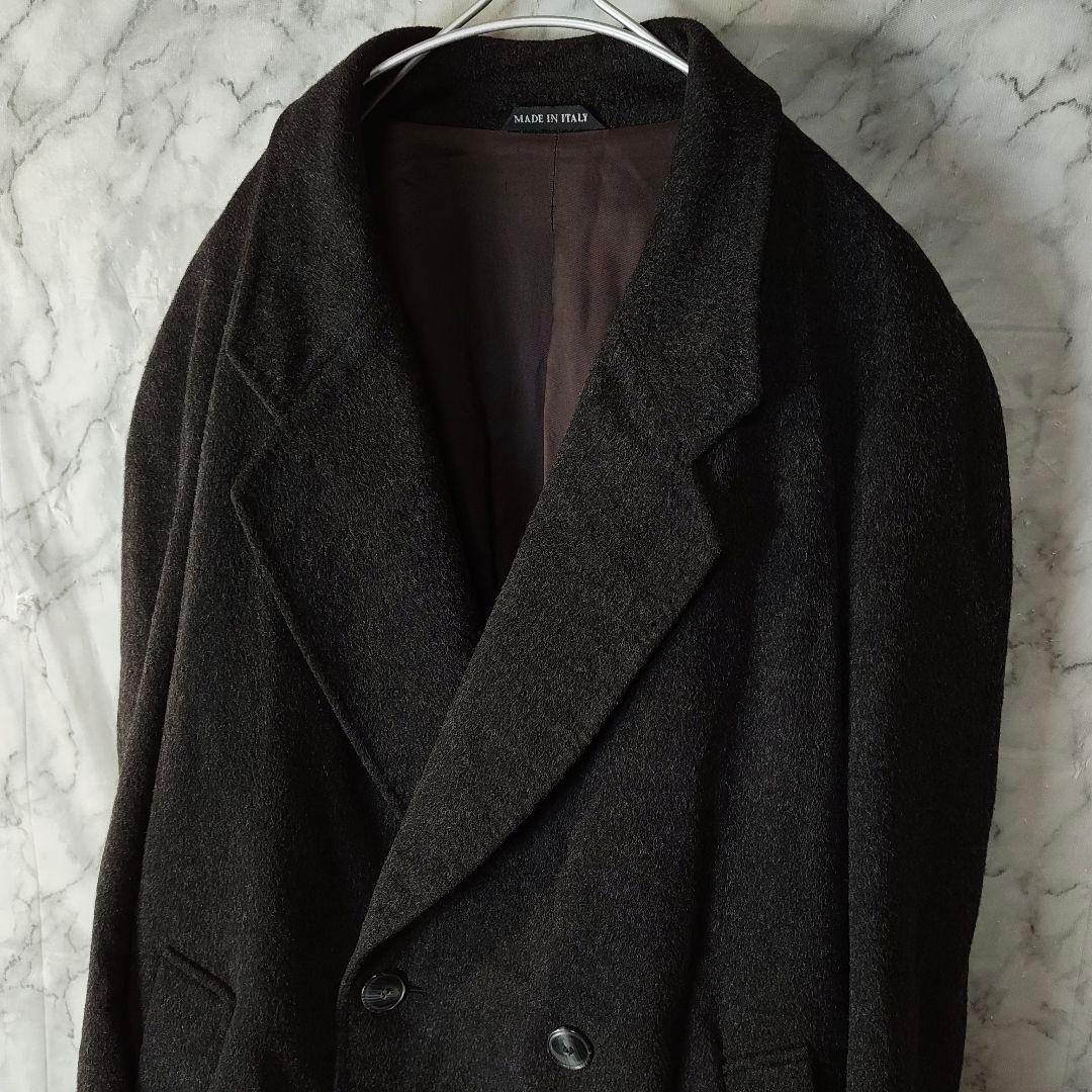 【R&D Marini】美品 カシミヤ100% タブルブレストチェスターコート