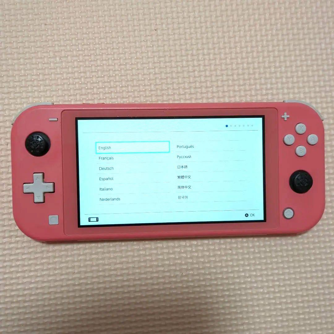 【ニンテンドースイッチ　ライト本体】コーラル