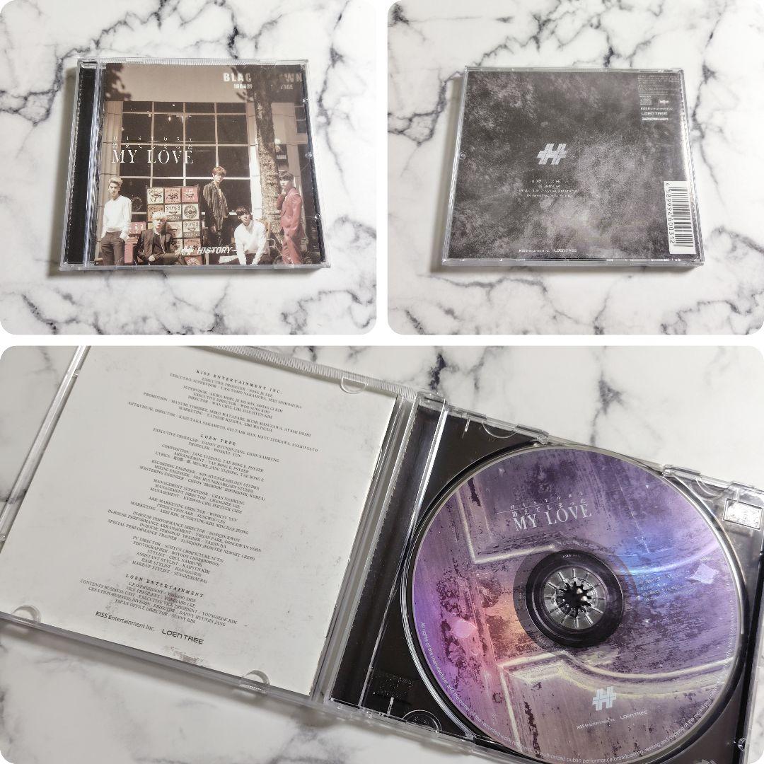 韓国★HISTORY/ヒストリー『消えてしまったMY LOVE』CD３枚★中古