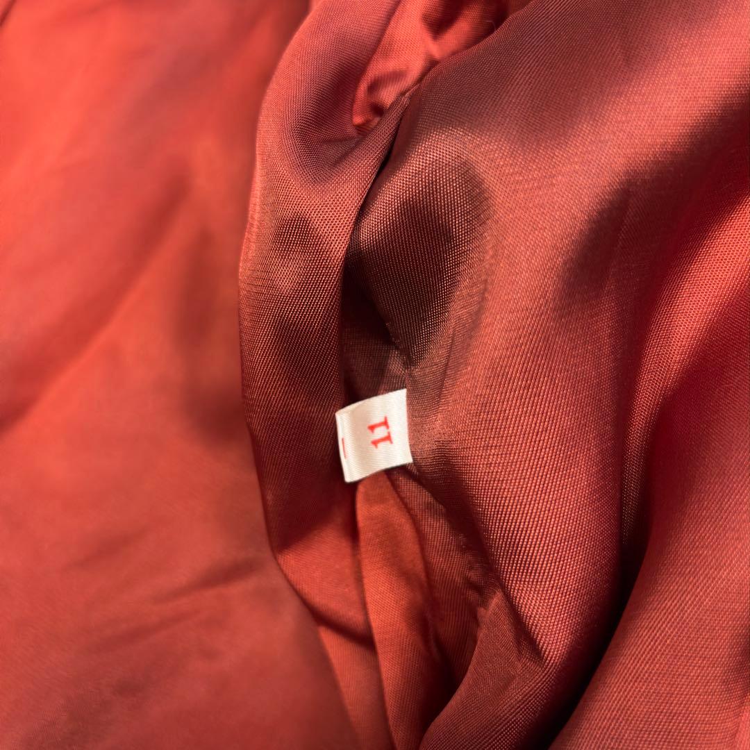 高級 IWASAKI 毛皮コート ファーコート ミンク ロング ダークブラウン