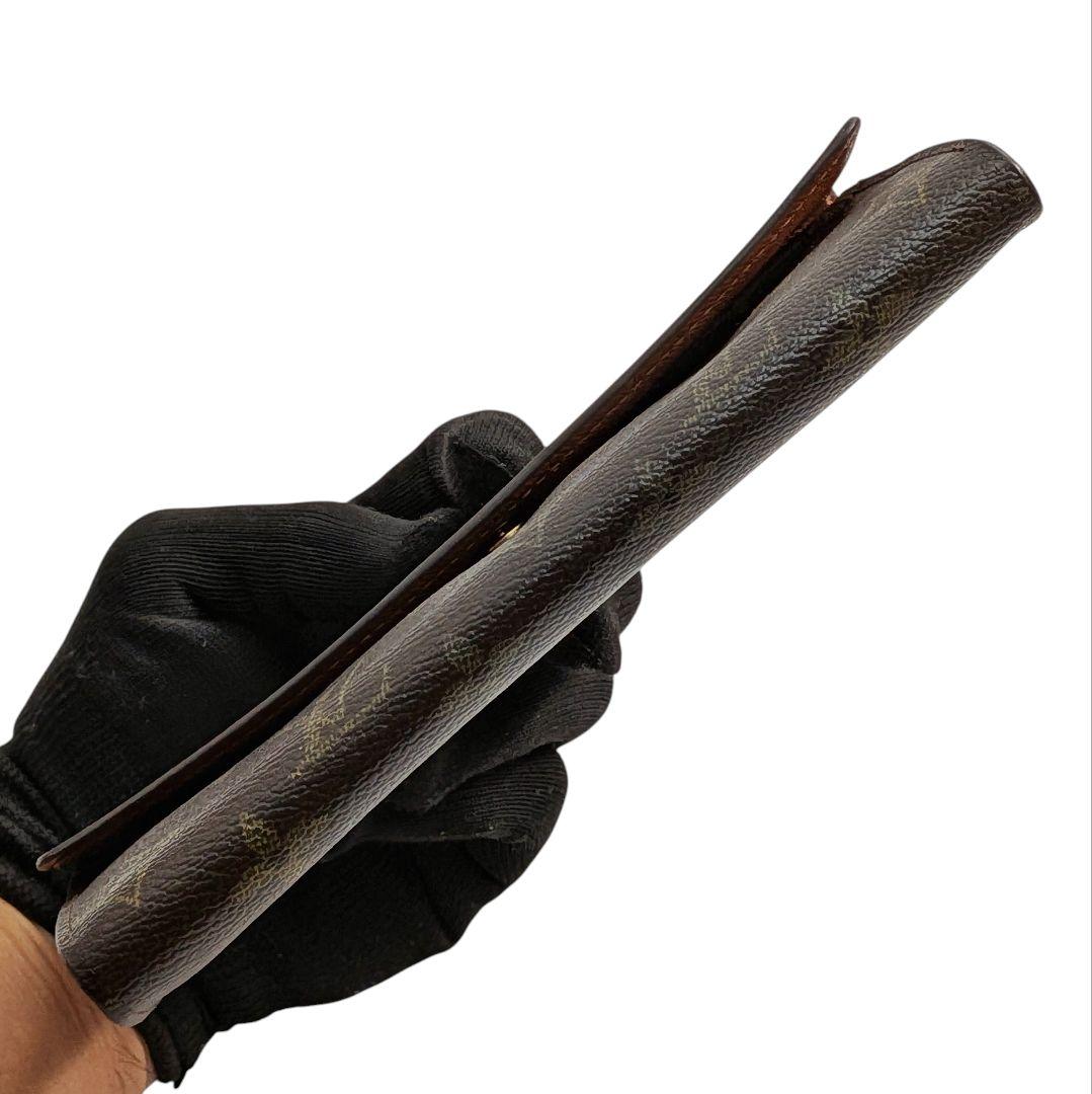 良品 ルイヴィトン モノグラム ポシェット ポルトモネ クレディ 970