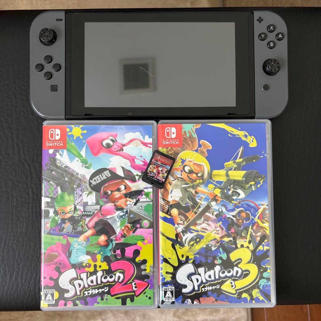 Nintendo Switch スプラトゥーン2.3 マリオカート 付き 任天堂
