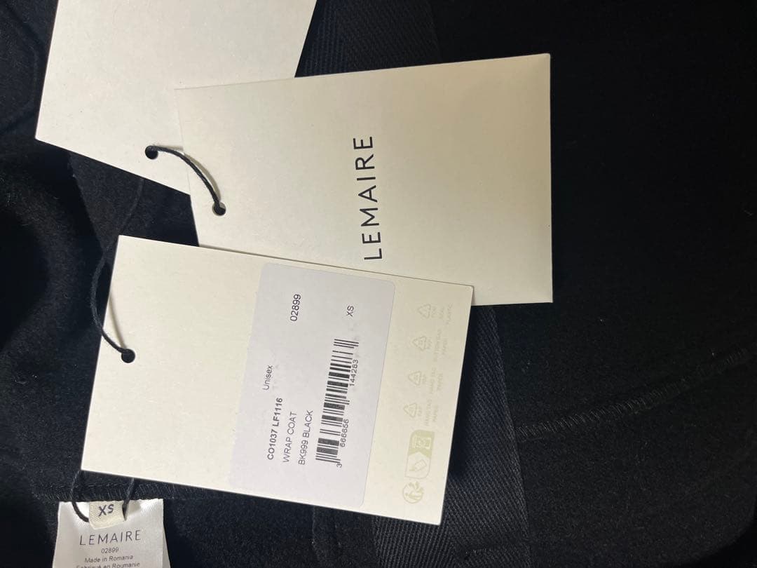 lemaire 25aw wrap coat xs ラップコート ルメール