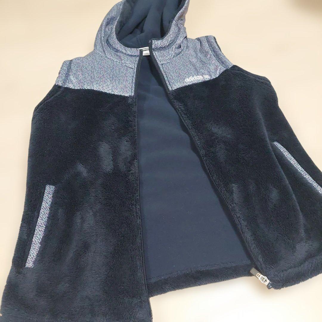 adidas フード付きベストスカートセットアップ　M　Ｌ　ゴルフウエア秋冬