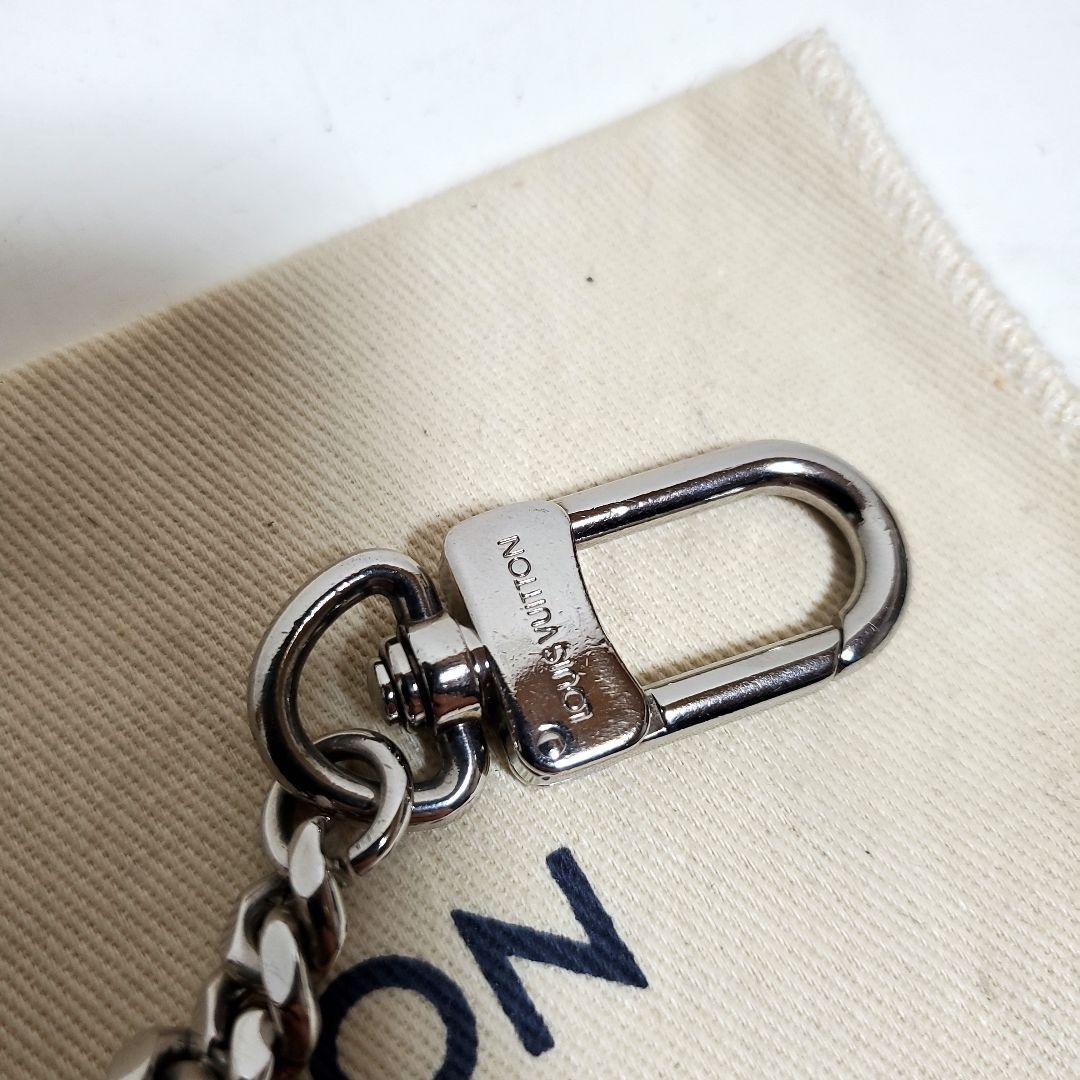 正規品　ルイヴィトン　ウォレットチェーン　シルバーカラビナ　ネックレス