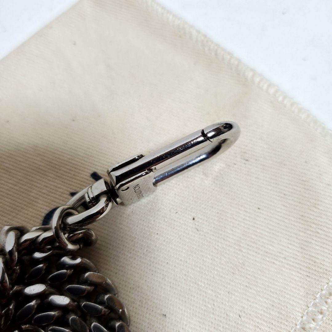 正規品　ルイヴィトン　ウォレットチェーン　シルバーカラビナ　ネックレス