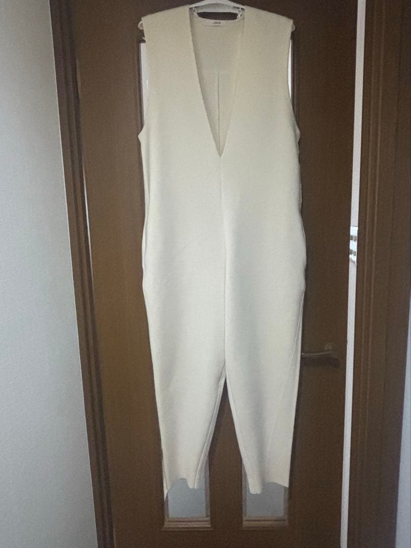 ローヘン ミラノリブニットオールインワン　M