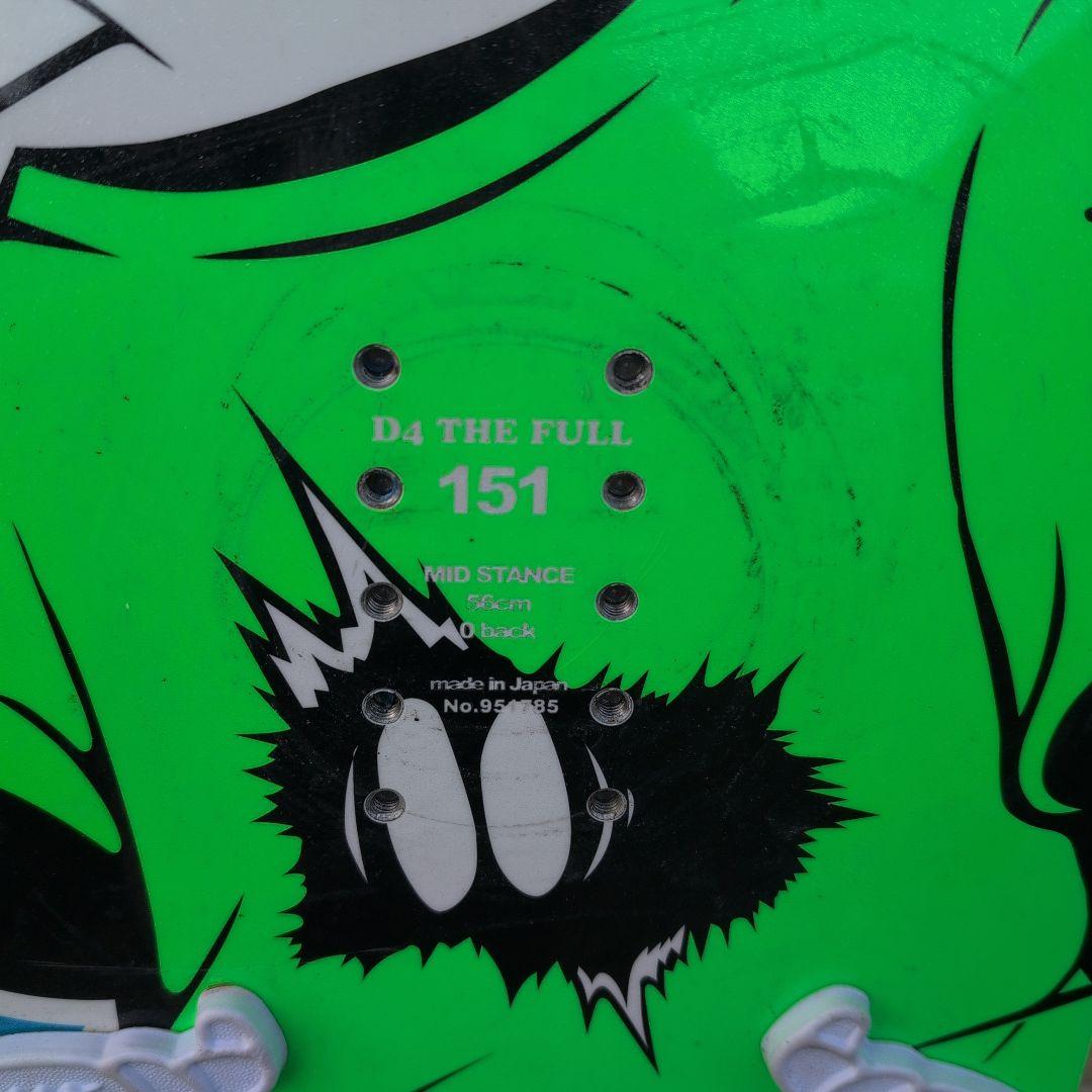 November　D4 THE FULL 151cm スノーボード