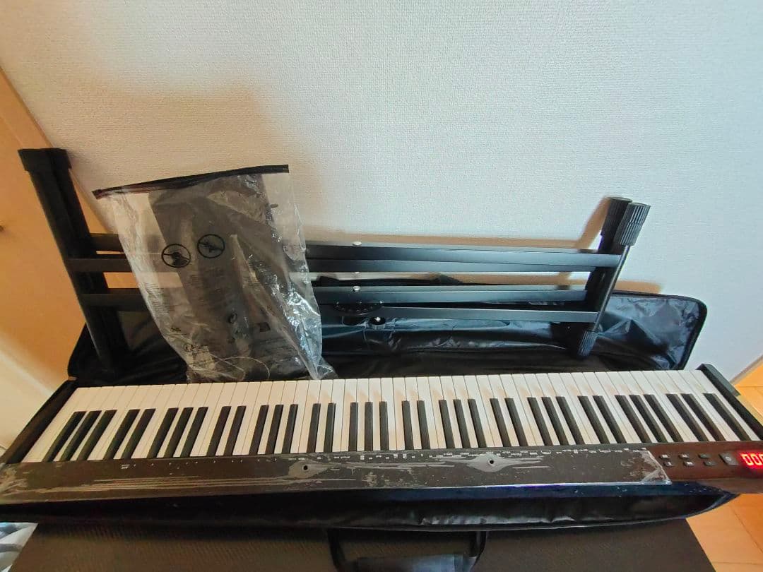 電子ピアノ 88鍵 LEDディスプレイ付き