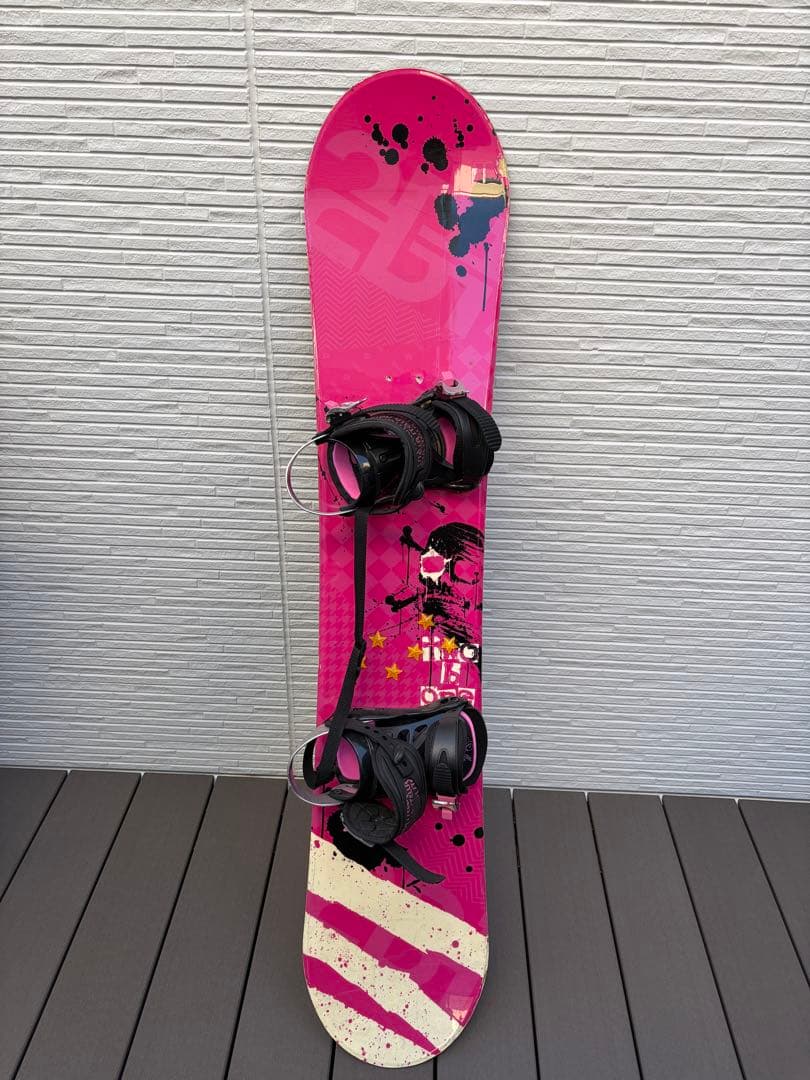 Stella Two Be One スノーボード ピンク