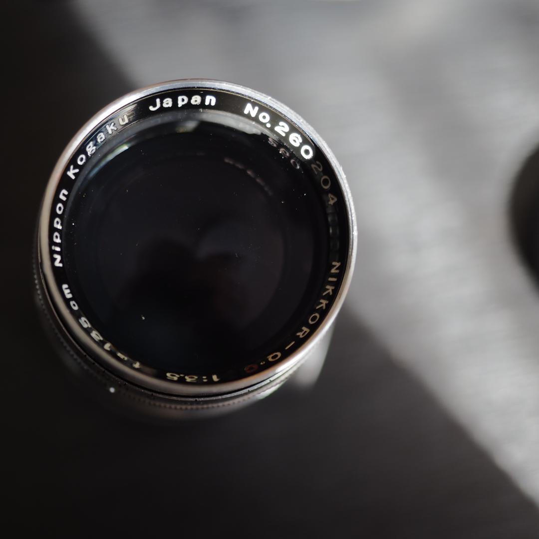 Nikkor-Q・C 135mm f3.5 L39 純正ファインダー付属