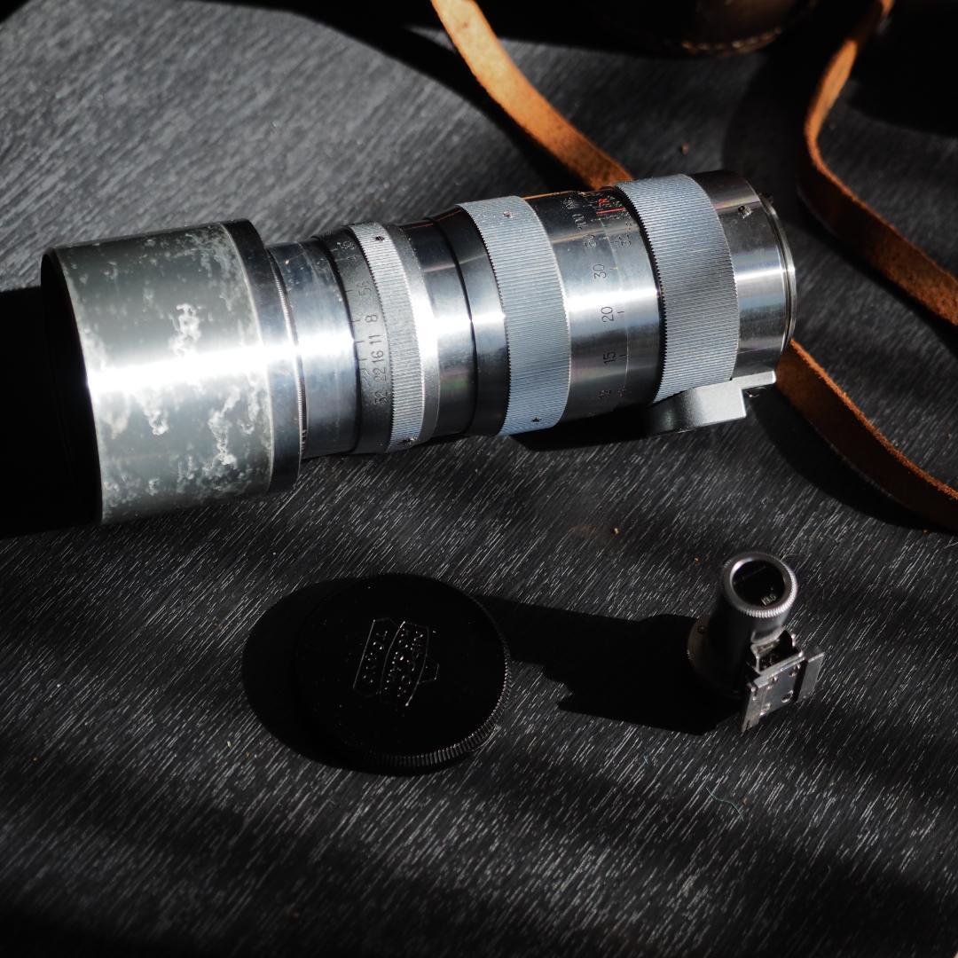 Nikkor-Q・C 135mm f3.5 L39 純正ファインダー付属