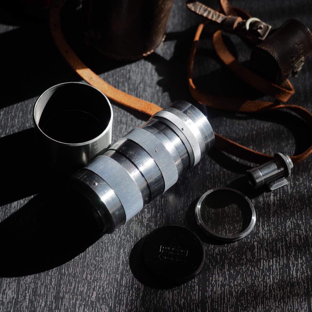 Nikkor-Q・C 135mm f3.5 L39 純正ファインダー付属