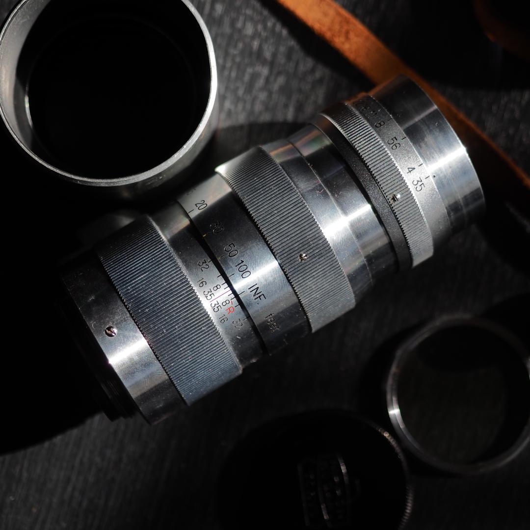 Nikkor-Q・C 135mm f3.5 L39 純正ファインダー付属