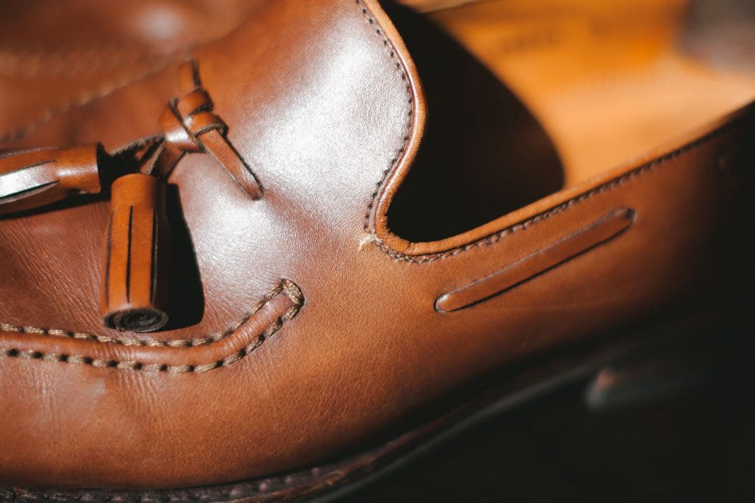 jalan sriwijaya タッセルローファー 26cm ブラウン