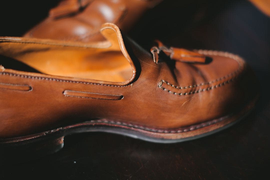 jalan sriwijaya タッセルローファー 26cm ブラウン