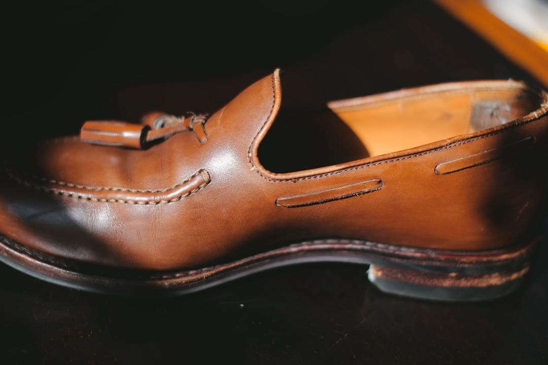 jalan sriwijaya タッセルローファー 26cm ブラウン