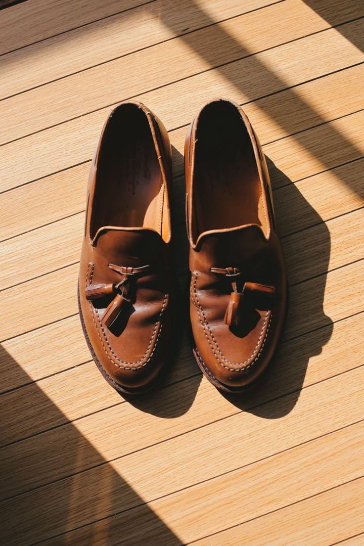 jalan sriwijaya タッセルローファー 26cm ブラウン