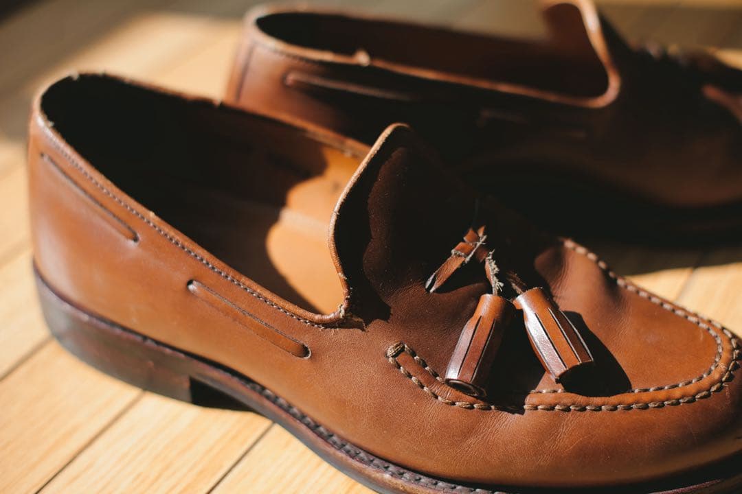 jalan sriwijaya タッセルローファー 26cm ブラウン