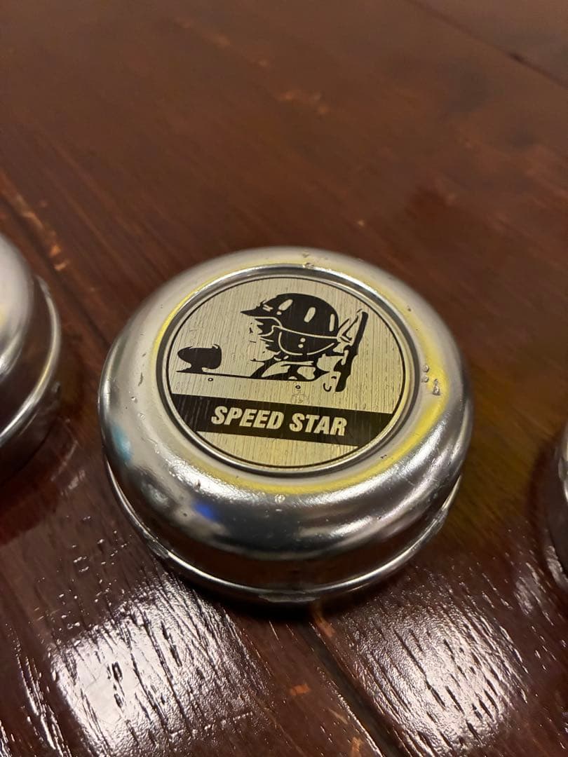 SSR SPEED STAR MK-1センターキャップ４個とホイルボルト16個