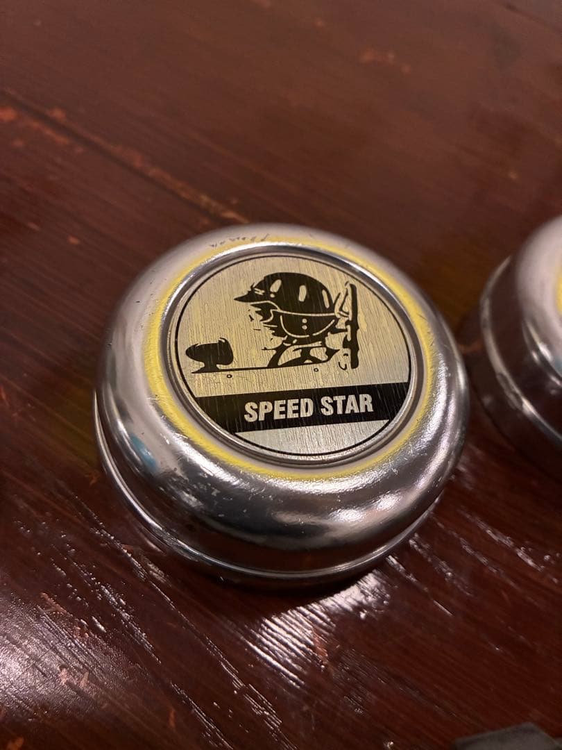 SSR SPEED STAR MK-1センターキャップ４個とホイルボルト16個