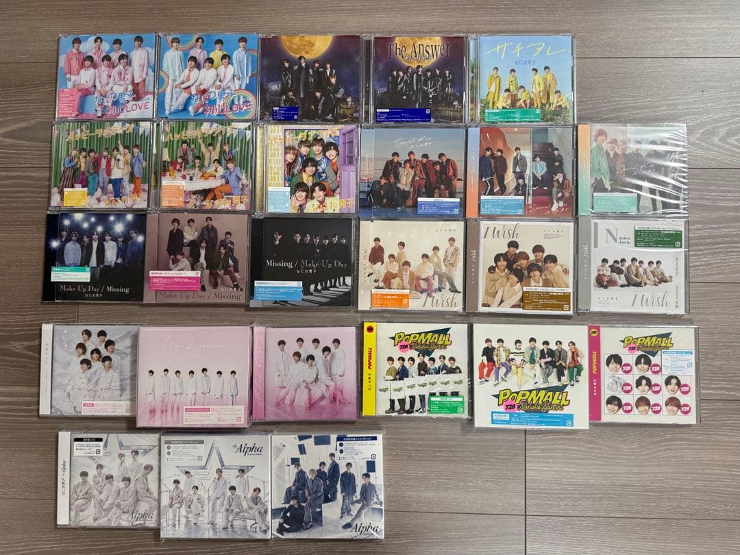 【美品】なにわ男子CDまとめ売り シングルとアルバム合計26枚