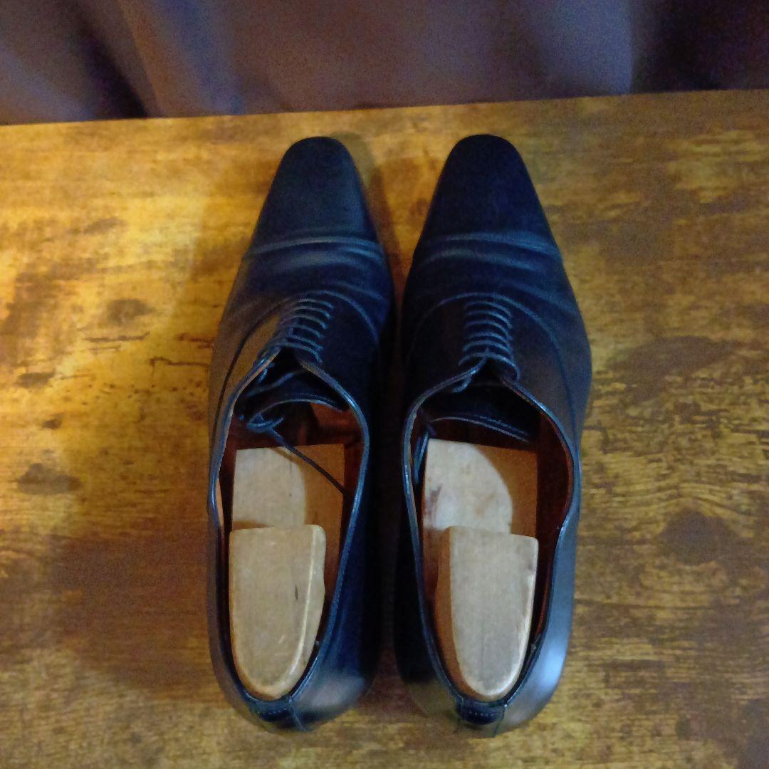 Santoni サントーニ ストレートチップ ブラック