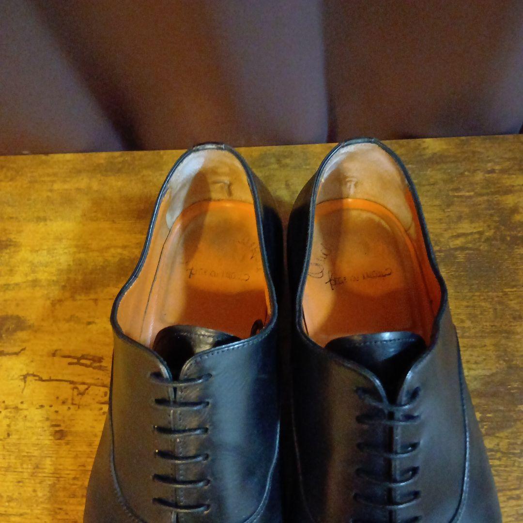 Santoni サントーニ ストレートチップ ブラック