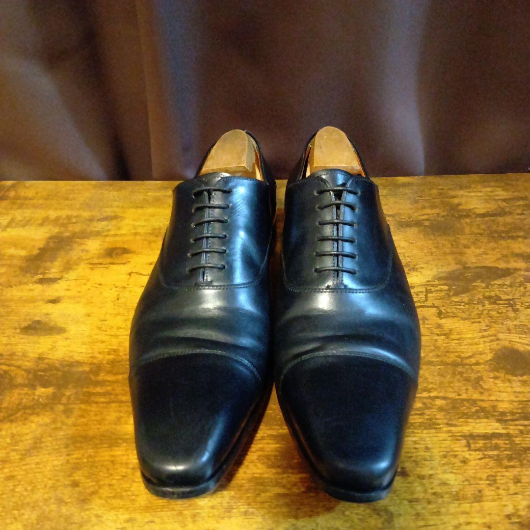Santoni サントーニ ストレートチップ ブラック