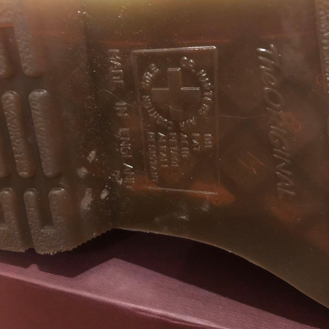 ドクターマーチン　3ホール　イングランド製